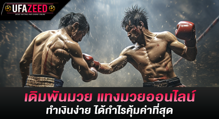 เดิมพันมวย แทงมวยออนไลน์ ทำเงินง่าย ได้กำไรคุ้มค่าที่สุด